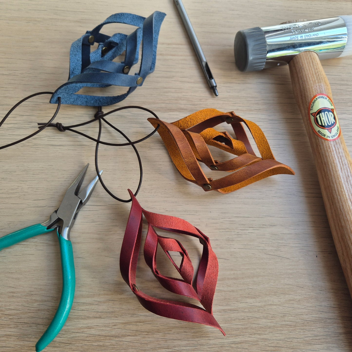 November 12th 7.30-9pm - Leather Workshop - Christmas decorations