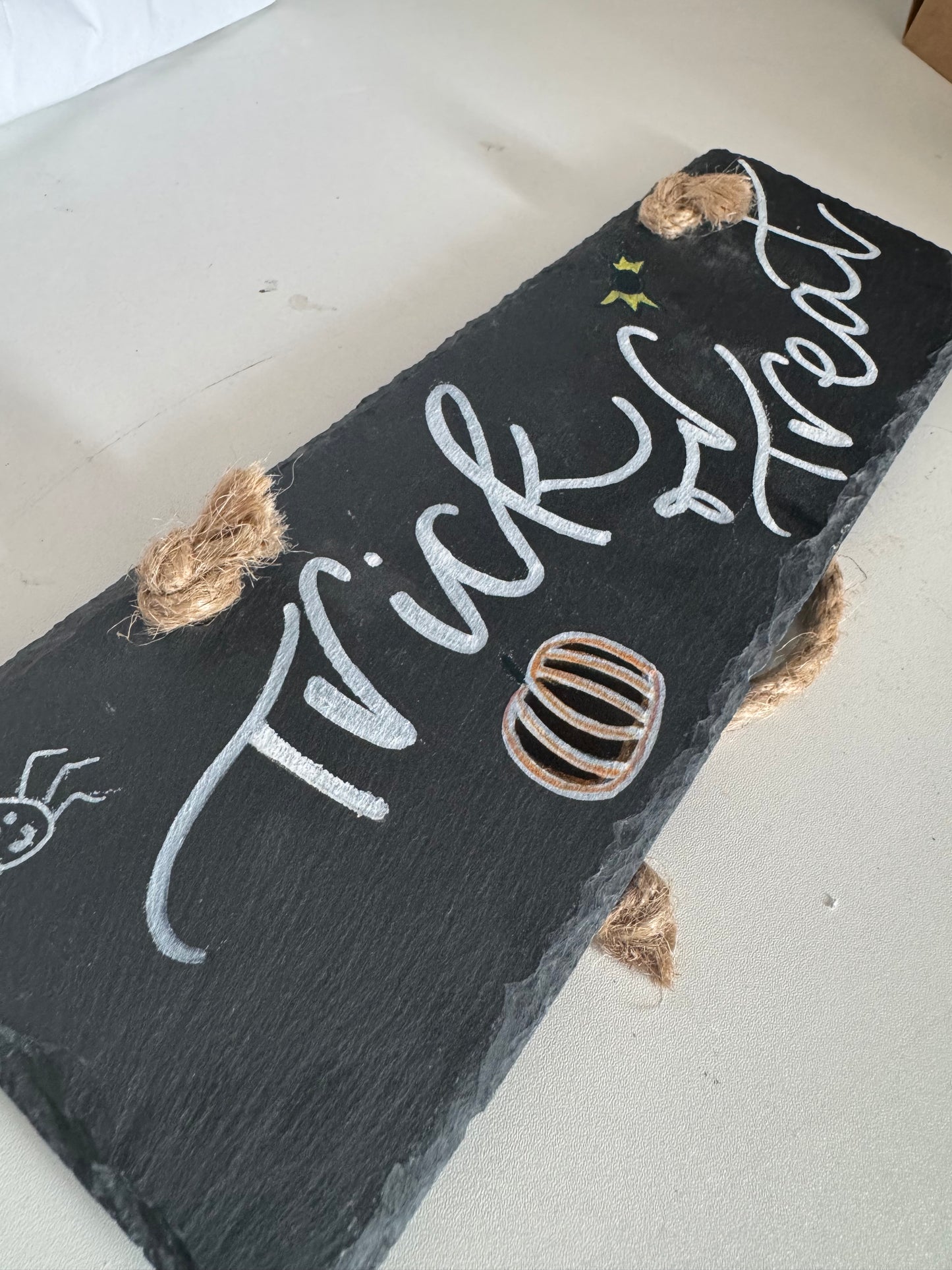 October 19th 2-5pm - Calligraphy Workshop - Slate door sign
