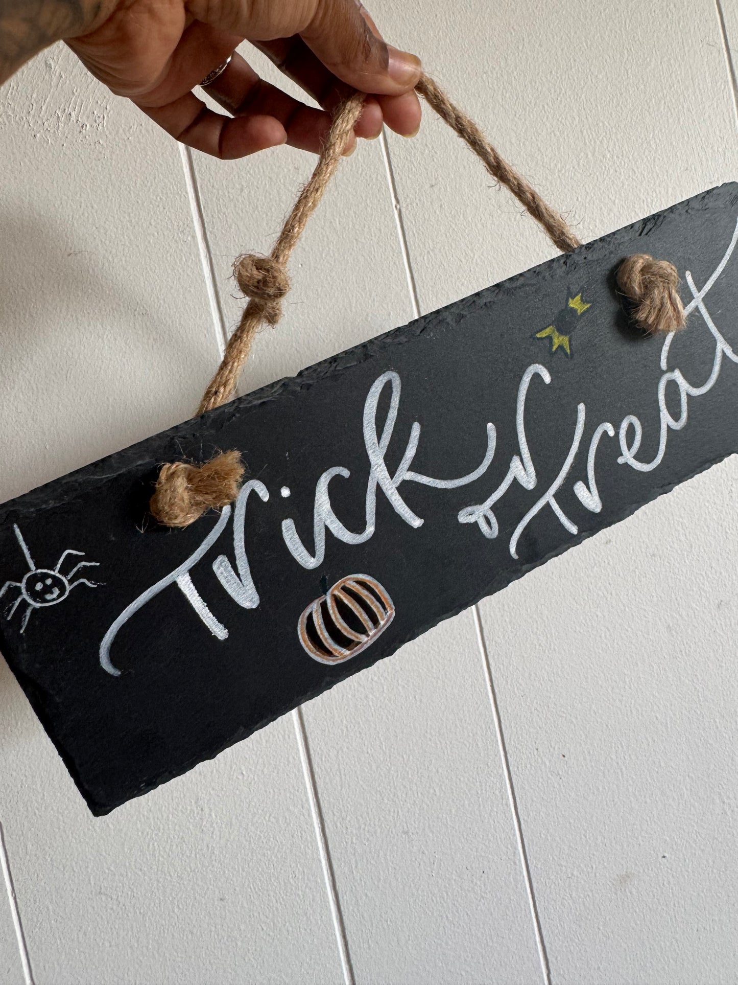 October 19th 2-5pm - Calligraphy Workshop - Slate door sign