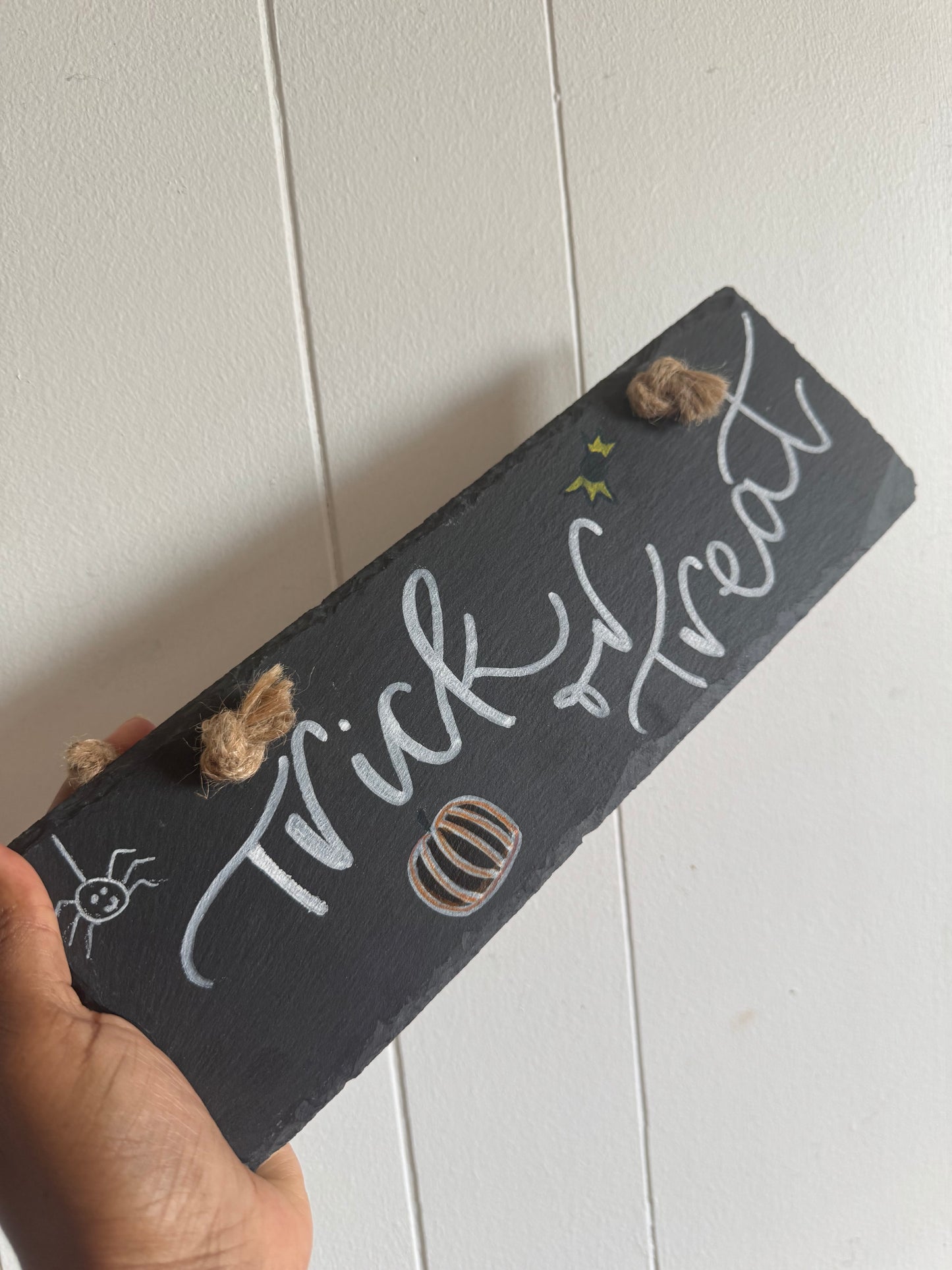 October 19th 2-5pm - Calligraphy Workshop - Slate door sign
