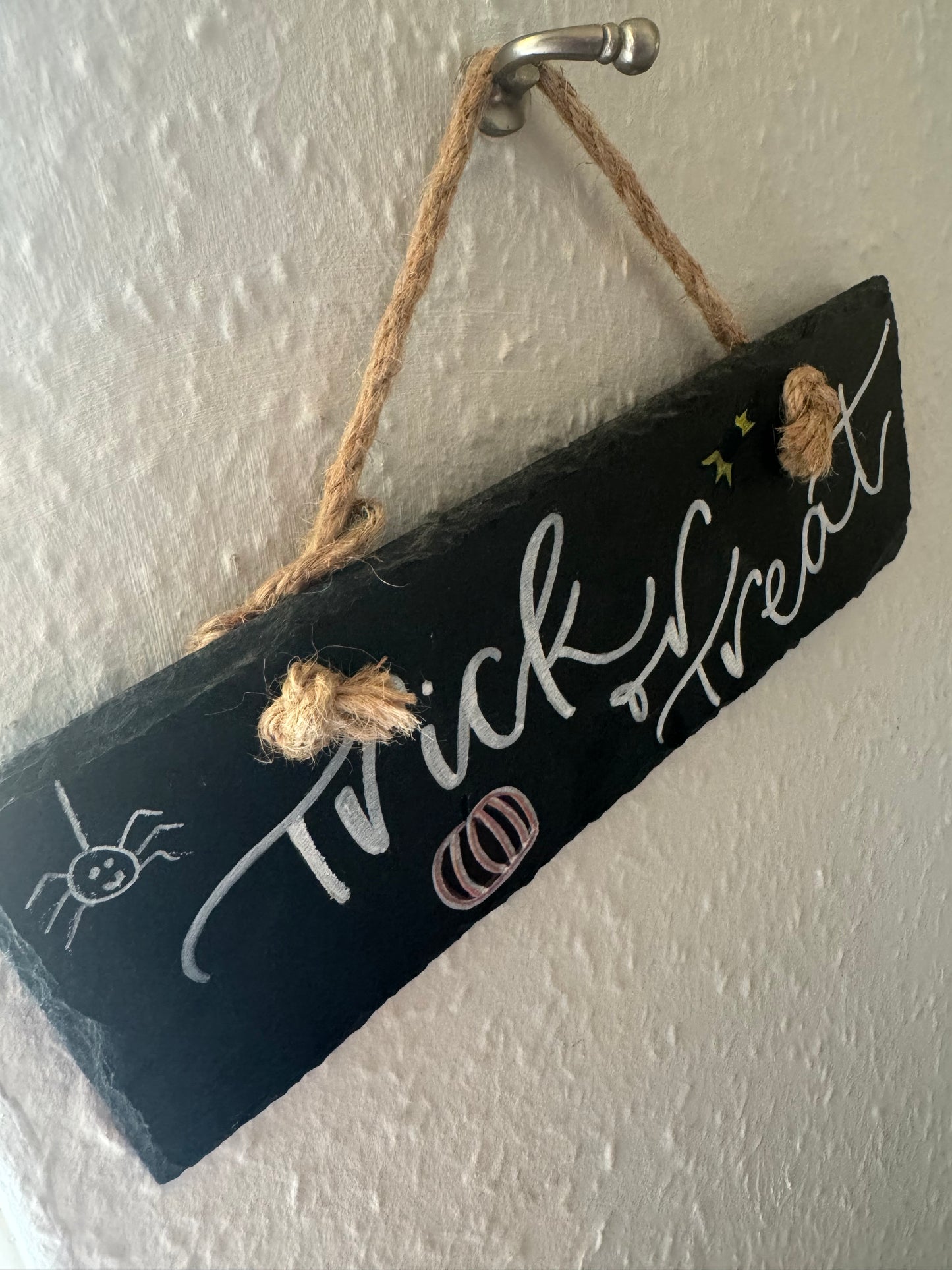 October 19th 2-5pm - Calligraphy Workshop - Slate door sign