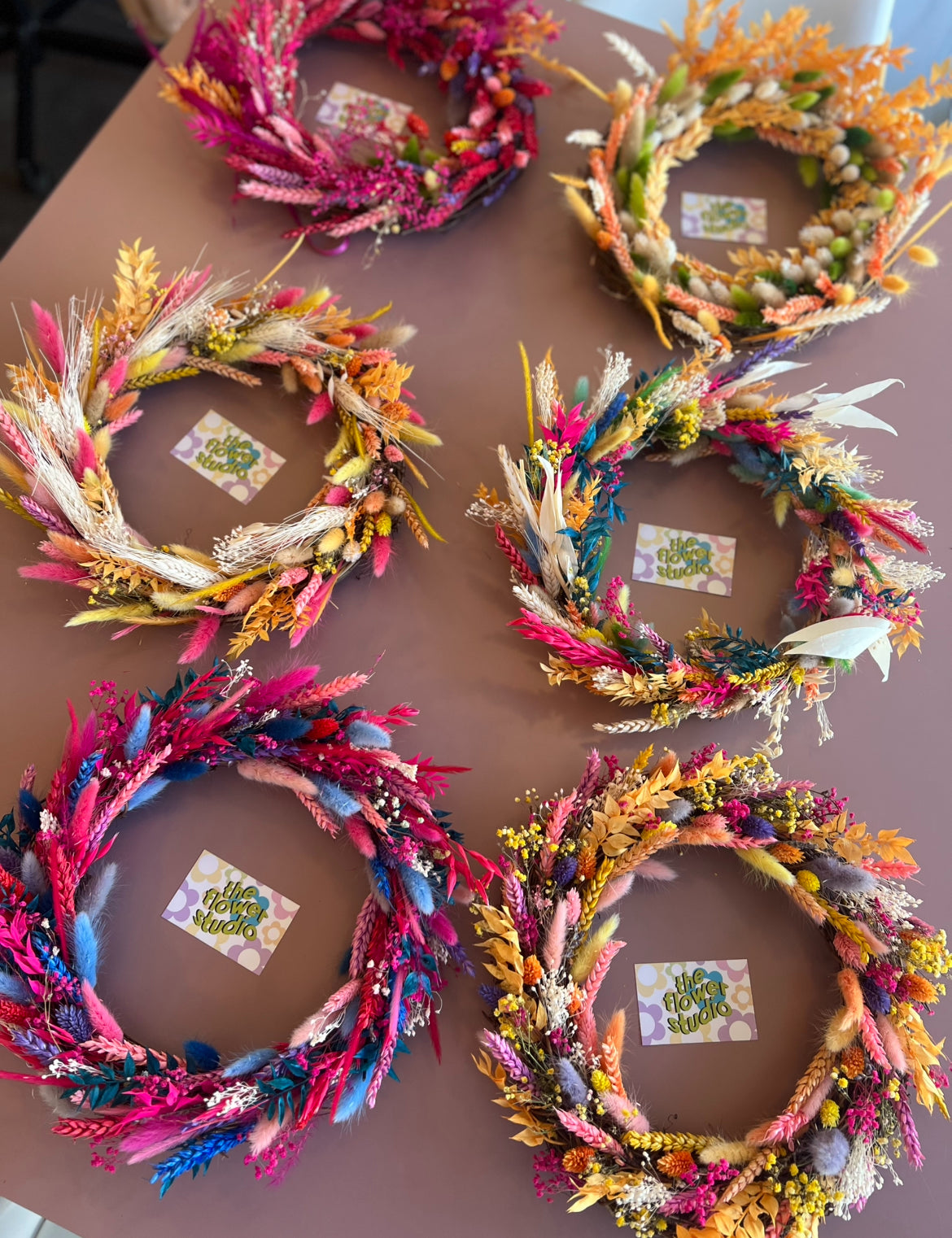 November 21st 6-8.30pm - Dried Flower Wreath