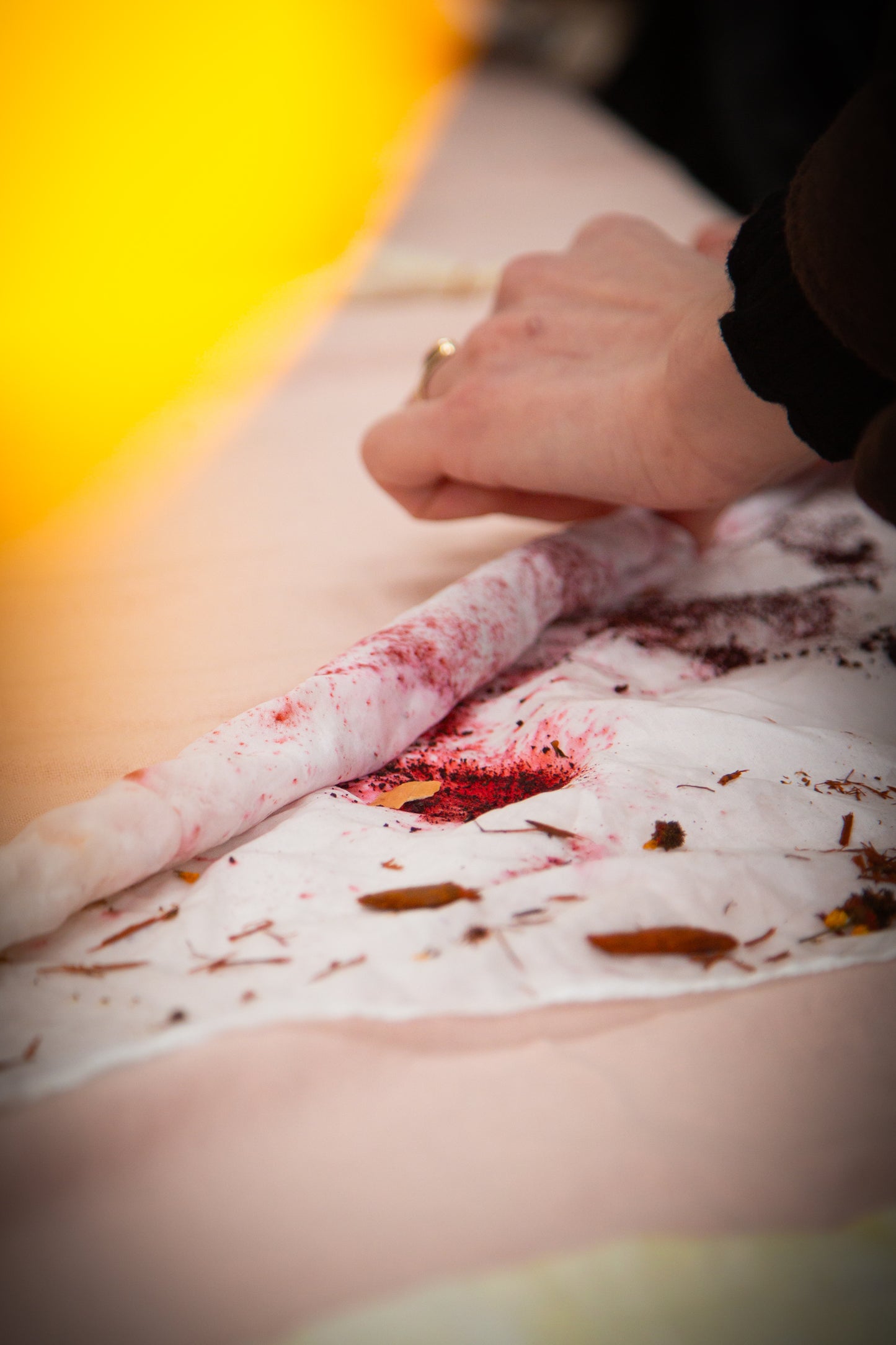 October 19th 11am-12.30pm - Dye Your Own Silk Headscarf