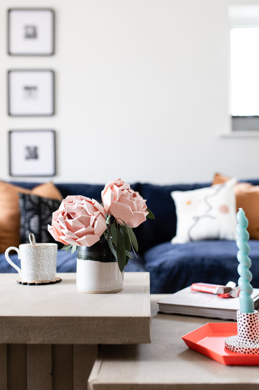 January 22nd 7-9pm - Origami Workshop - Peonies