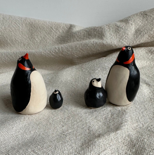 November 19th 7-8.30pm - Pottery Workshop - Robins and Penguins