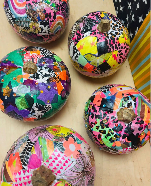 Halloween Decoupage Pumpkins | Sunday 25th October | 10-11.30am