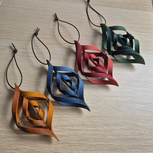 November 12th 7.30-9pm - Leather Workshop - Christmas decorations