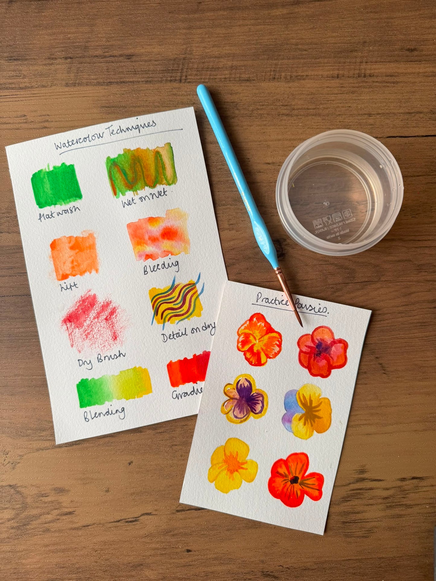 1st Birthday Beginners Watercolour Workshop | 2nd August | 10am - 12pm