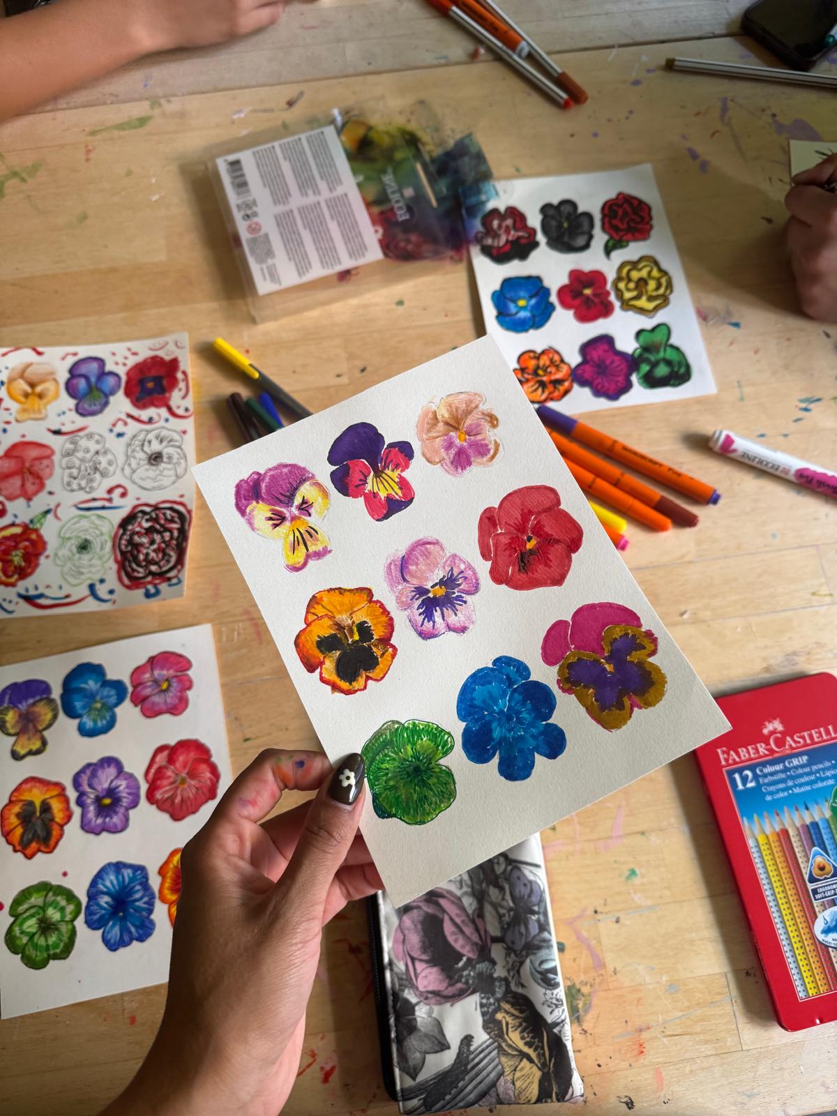 Term 1: Sept-Oct | Ages 6-9 | Wednesdays 4.30pm-5.30pm (7 art sessions)