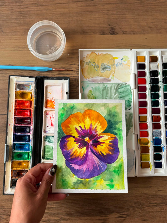 1st Birthday Beginners Watercolour Workshop | 2nd August | 10am - 12pm
