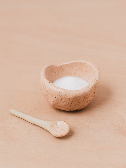 February 20th 7-8.30pm - Pottery Workshop - Salt pot and spoon