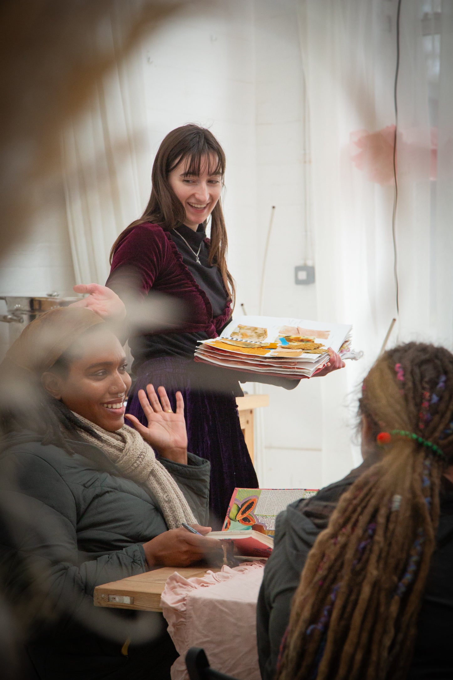 October 19th 11am-12.30pm - Dye Your Own Silk Headscarf