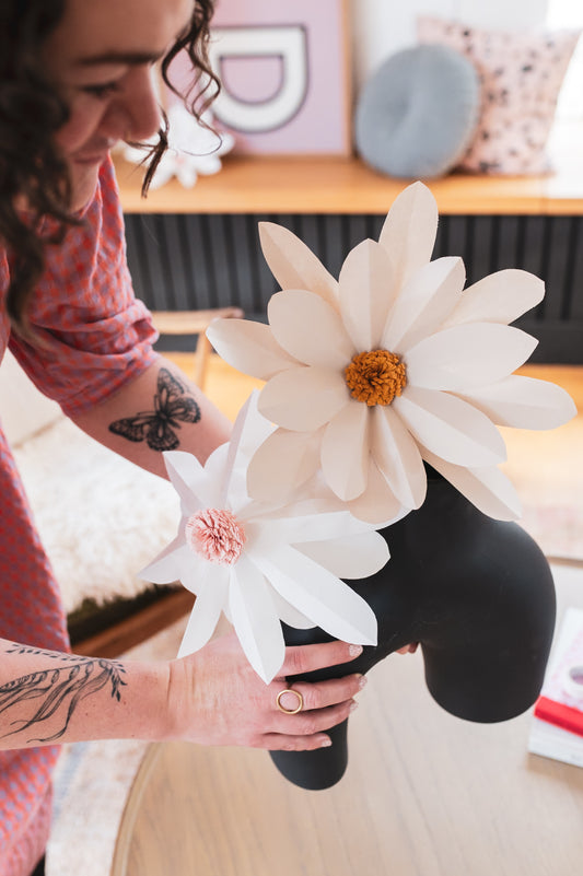 March 26th 7-9pm - Origami Workshop - Giant Daisies