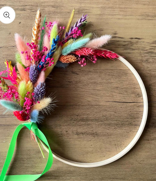 Dried Flower Hoop Workshop | May 3rd | 12pm-1.30pm
